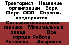 Тракторист › Название организации ­ Ворк Форс, ООО › Отрасль предприятия ­ Сельскохозяйственая техника › Минимальный оклад ­ 42 000 - Все города Работа » Вакансии   . Амурская обл.,Архаринский р-н